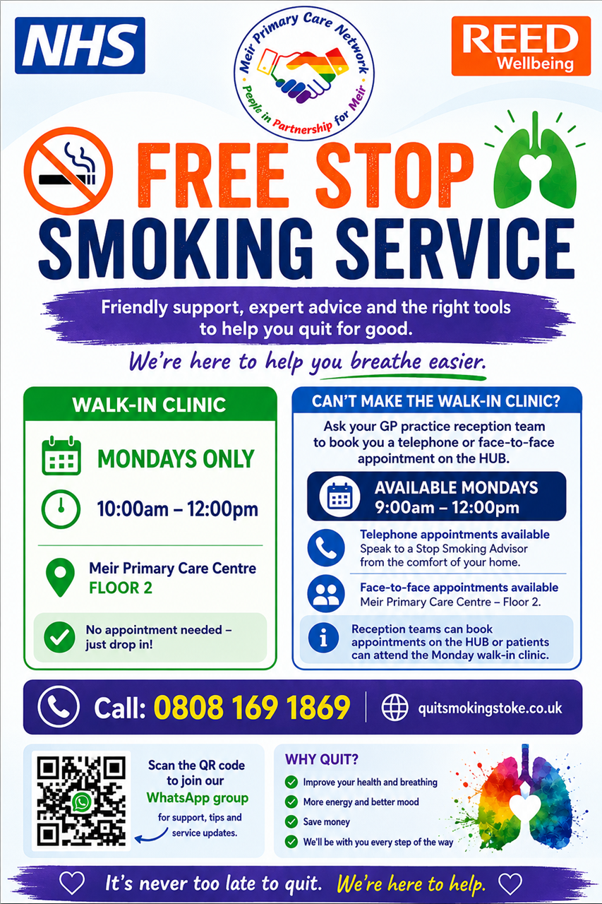 Stop smoking poster